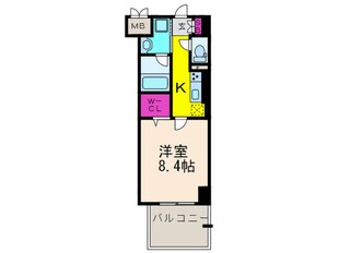 ImpRex３号館の物件間取画像